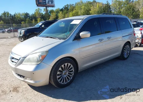 2007 Honda Odyssey Touring from USA, damaged, VIN 5FNRL38887B081738